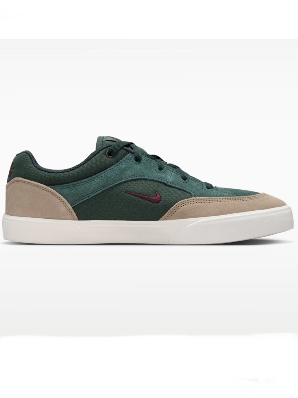 Nike SB Malor Seaweed/Khaki/Phantom/Burgundy Crush Mens size 10 NEW!!!